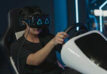 stanowisko do nauki jazdy Virtual Reality