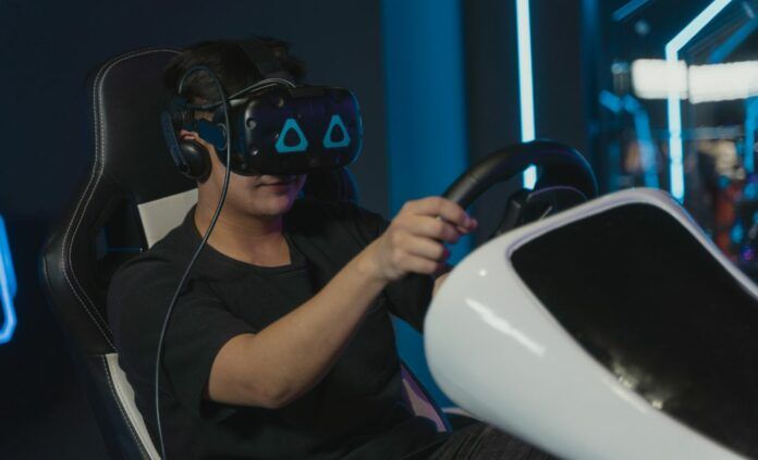stanowisko do nauki jazdy Virtual Reality