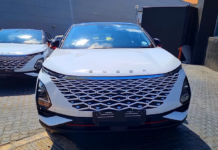 Chiński crossover OMODA 5 - grill