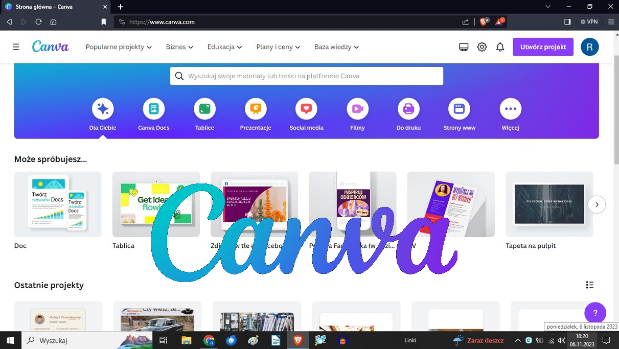 Kreator CV w serwisie Canva to więcej niż atrakcyjne obrazki
