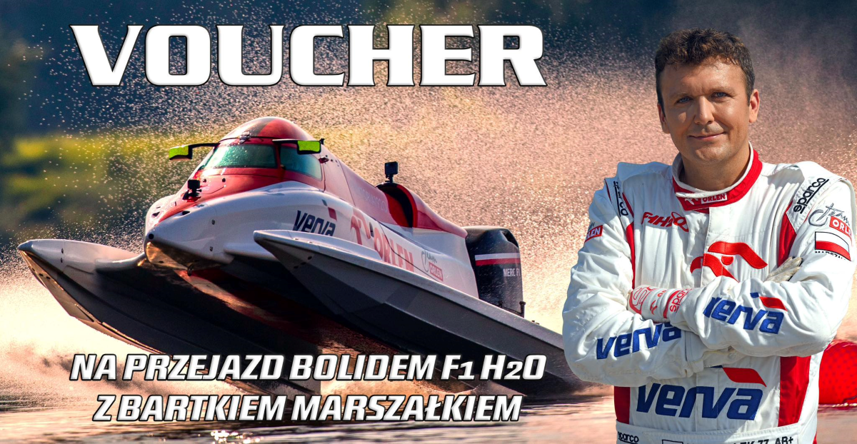 Voucher Licytacja nr 1 - Bartek Marszałek z F1 H20