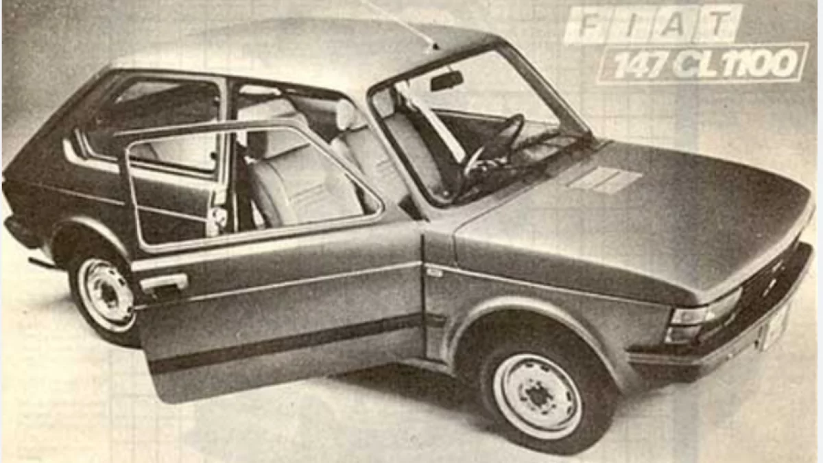 Fiat 147 CL 1100 - E5 do E100 - paliwa napędzające pojazdy