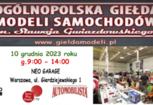 Ogólnopolska Giełda Modeli Samochodów im. Sławoja Gwiazdowskiego 10.12.2023 Warszawa