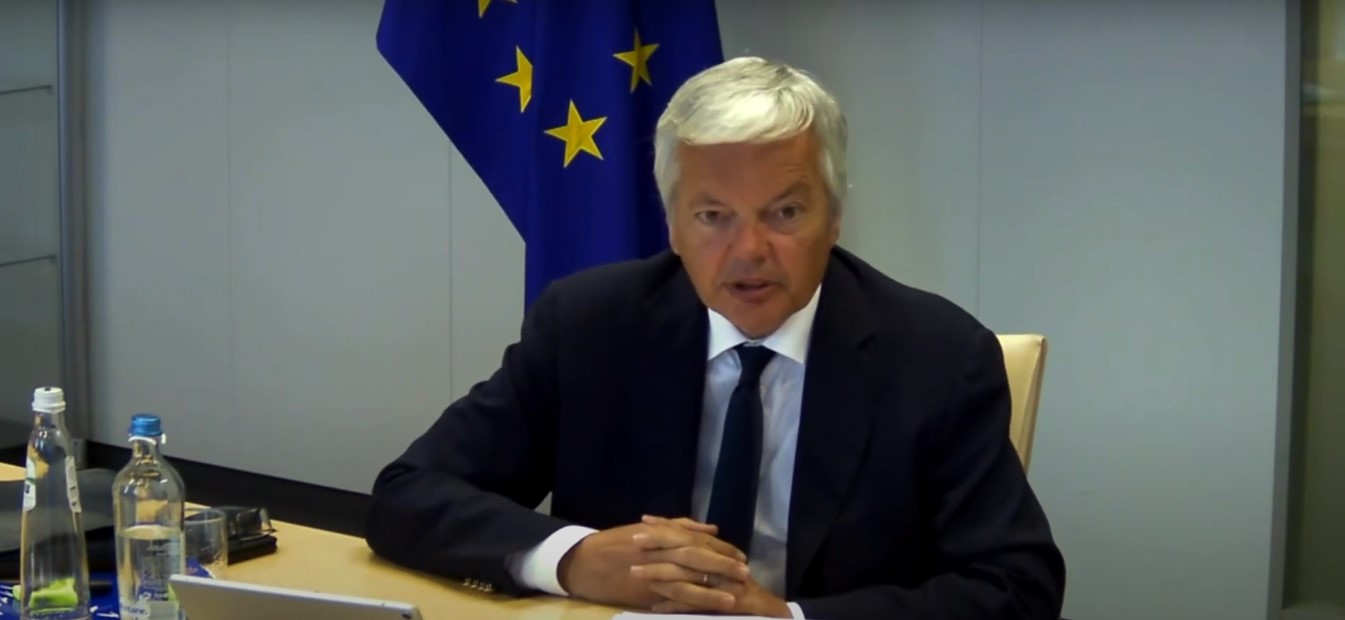 Didier Reynders w Polsce: rozmowy o praworządności i KPO