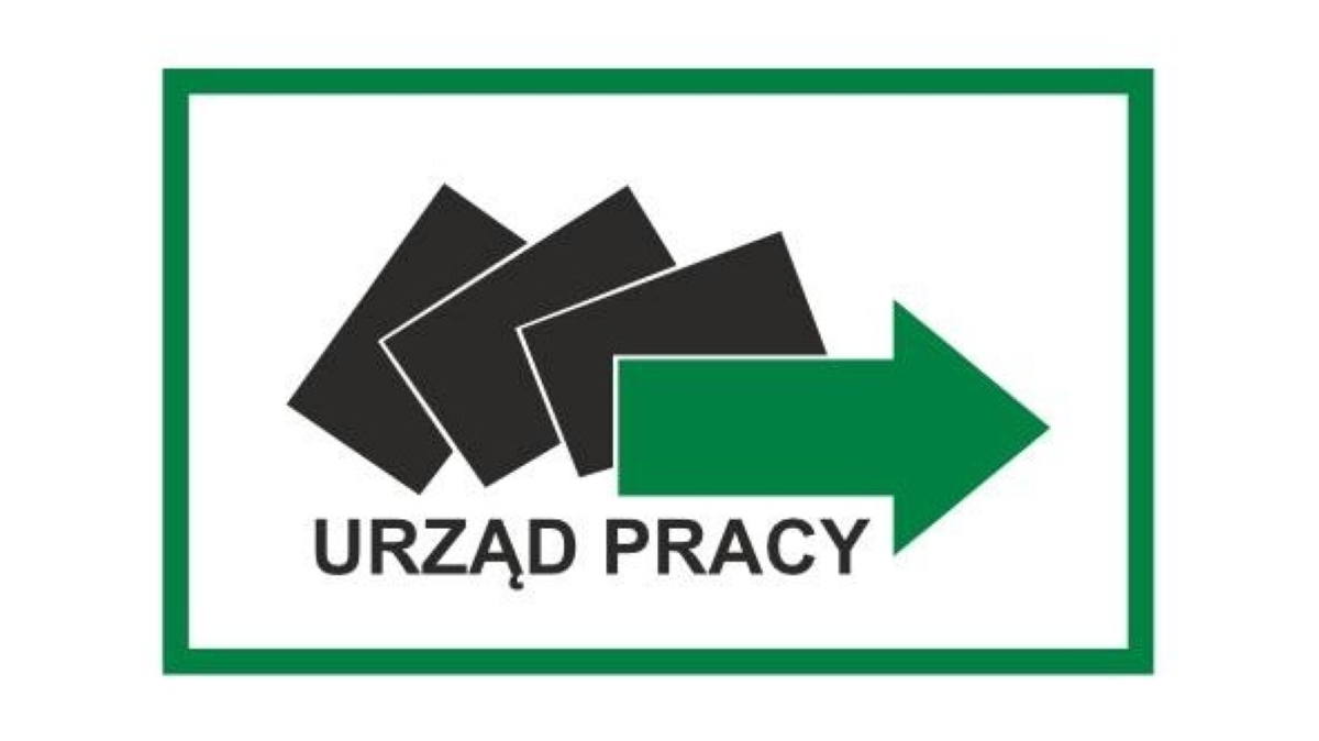 Bezrobocie w Polsce 2023 - Znak informacyjny Urząd Pracy