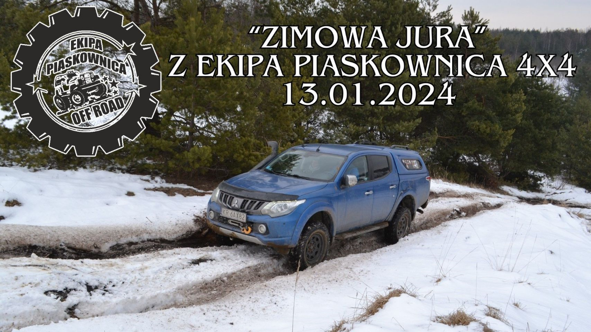 Zimowa Jura z Ekipa Piaskownica 4×4 13.01.2024 Olkusz