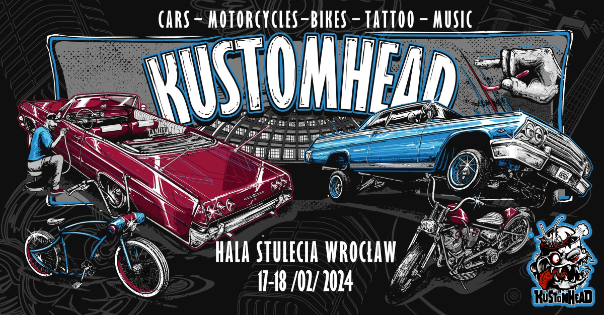 KUSTOMHEAD & TATTOO SHOW WROCŁAW 2024.02.17-18