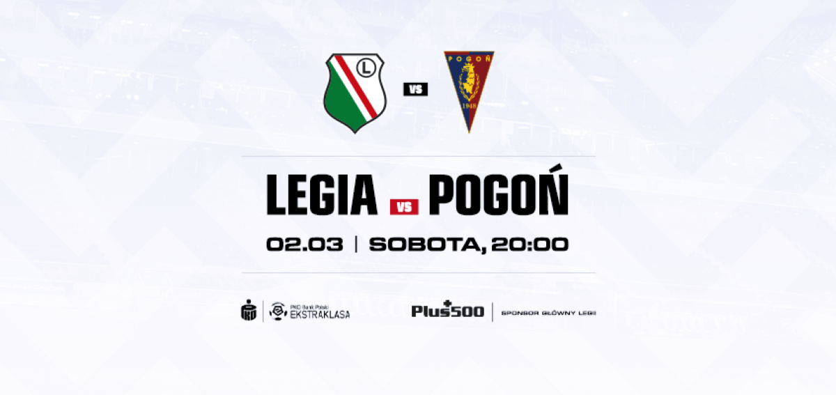 Miasto moje a w nim, Legia Warszawa vs. Pogoń Szczecin godzina 20