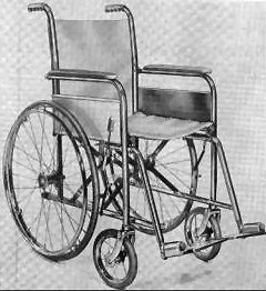 Na zdjęciu wózek składany z roku 1932. Międzynarodowy Dzień Wózka Inwalidzkiego.