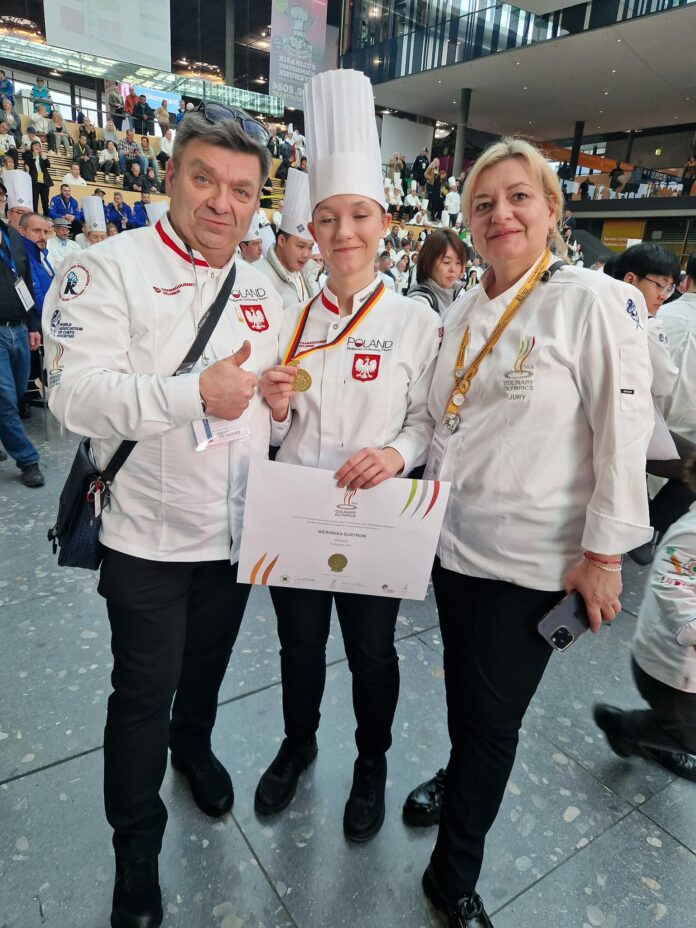 Poland National Culinary Team Złoto dla Weroniki Gurynow