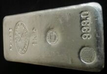 Polska stała się liderem światowych zasobów srebra - Sztabka srebra o wadze 1 kg