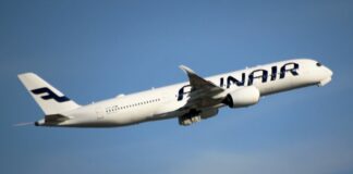 Samolot linii FINNAIR w powietrzu. Ważenie pasażerów czyli jak u Barei w liniach lotniczzych Finnair