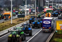 blokada portu w Antwerpii przez belgijskich rolników
