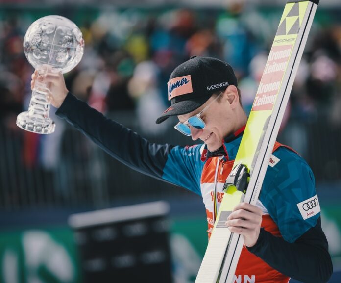 Na zdjęciu jest Daniel Huber. Daniel Huber – Austriacki skoczek narciarski.