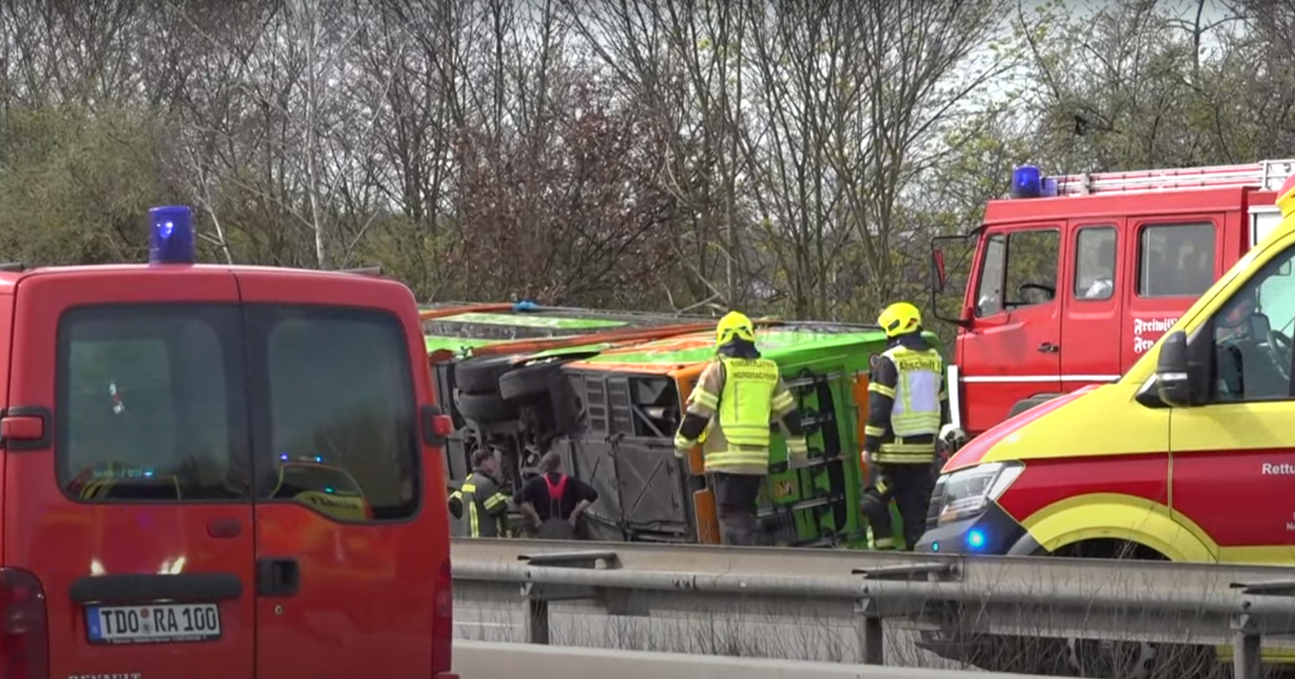 Tragiczny wypadek autokaru pod Lipskiem. Pięć ofiar śmiertelnych. Wielu rannych