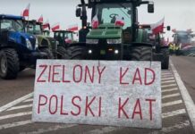 Protest rolników - Wizyta z małą niespodzianką od 4 kwietnia pierwszy był Szymon Hołownia