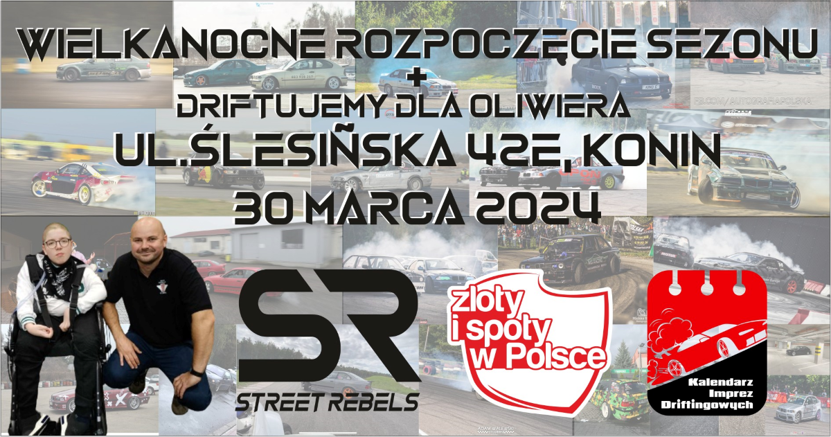 WIELKANOCNE ROZPOCZĘCIE SEZONU MOTORYZACYJNEGO! 30.03.2024 Konin