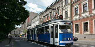Wybuch tramwaju w Krakowie
