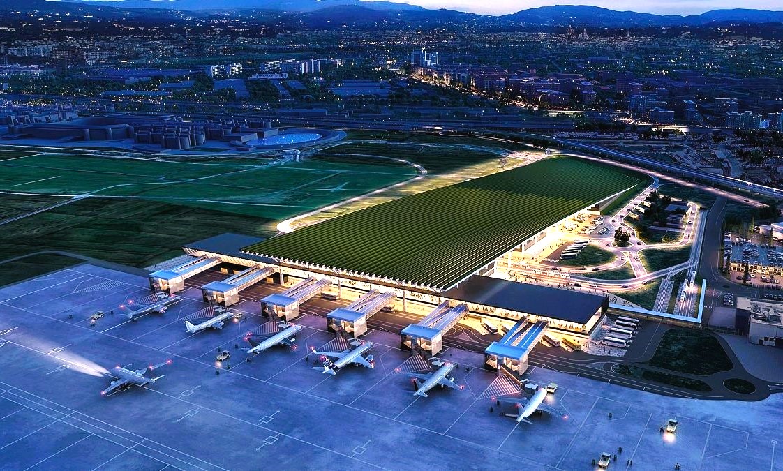 Winnica na dachu lotniska, w Zielonej Górze?