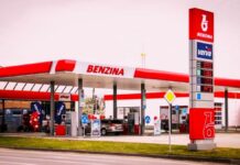 Czechy wycofują benzynę premium E5. Stacja benzynowa Orlen w Czechach występująca pod szyldem Benzina