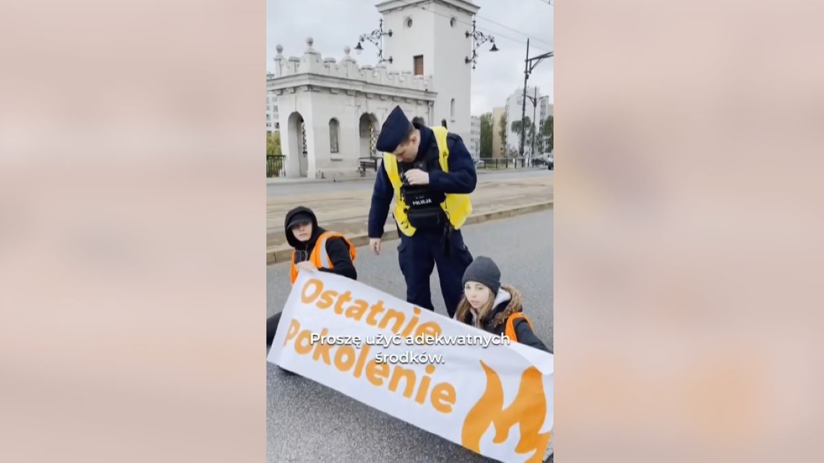 Ostatnie pokolenie eko-terroryści w Warszawie