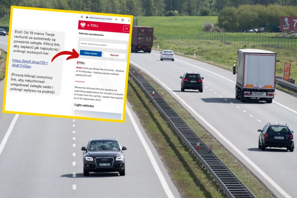 Oszuści na autostradach – uwaga na fałszywe SMS-y!