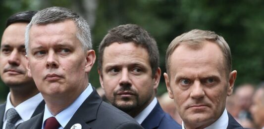 Tomasz Siemoniak, Rafał Trzaskowski i Donald Tusk