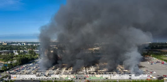 Pożar na Marywilskiej 44 - wypowiedź eksperta Ryszarda Grosseta