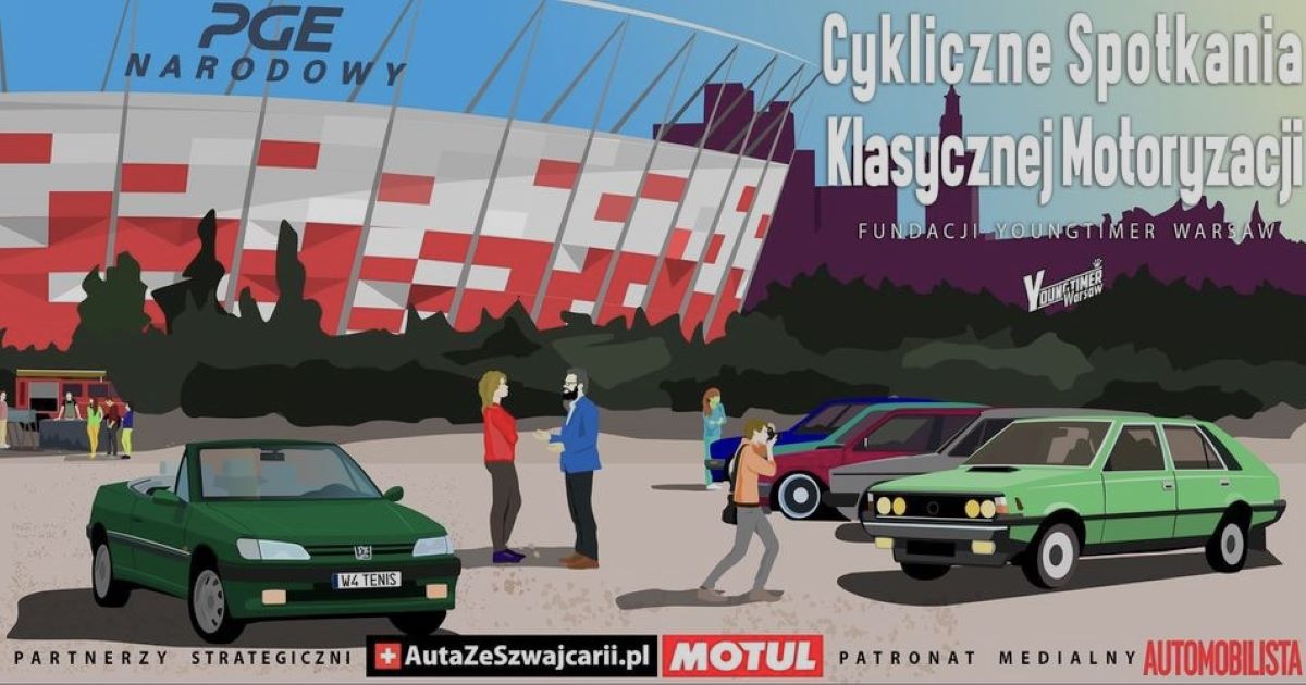 Youngtimer Warsaw w Warszawie 22.05.2024