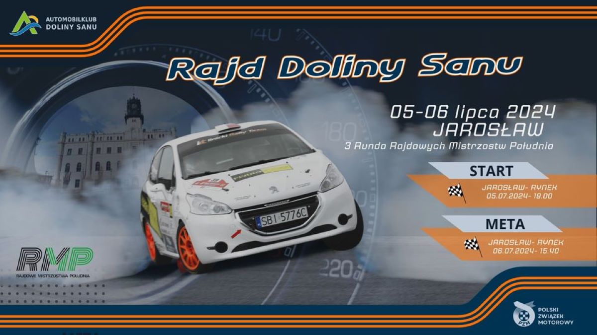 Rajd Doliny Sanu 5-6.07.2024 Jarosław