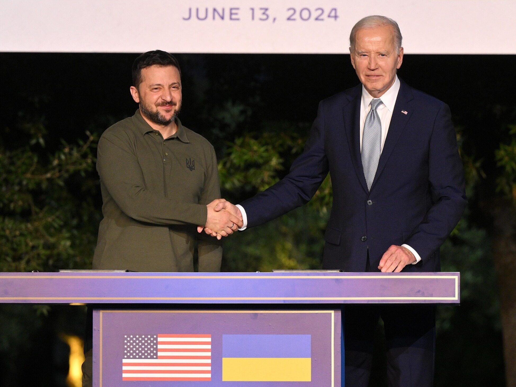G7 przeznacza 50 miliardów dolarów na wsparcie Ukrainy.