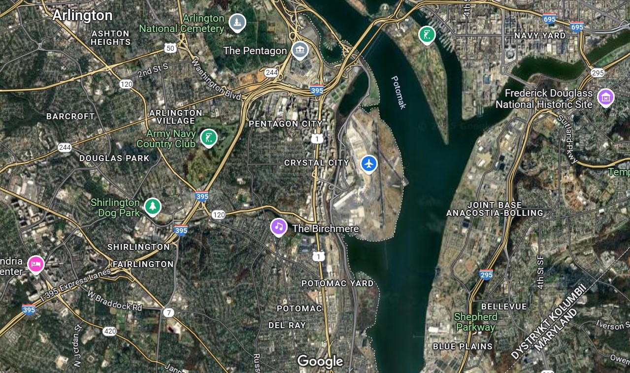 Katastrofa lotnicza w Waszyngtonie! W rzece Potomak – brak ocalałych.