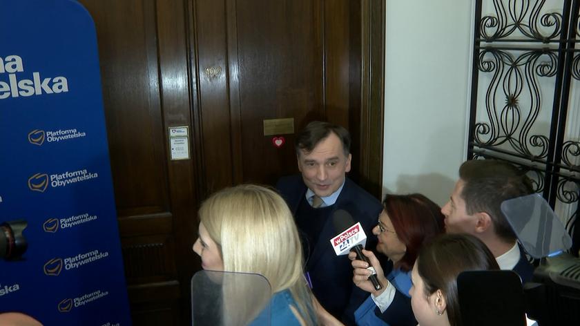 Zbigniew Ziobro wkracza do biura PO w Sejmie – przypadek czy zapowiedź konfrontacji?