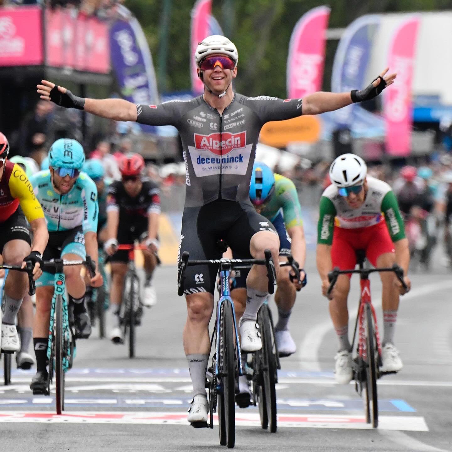 Dramat i chaos na trasie