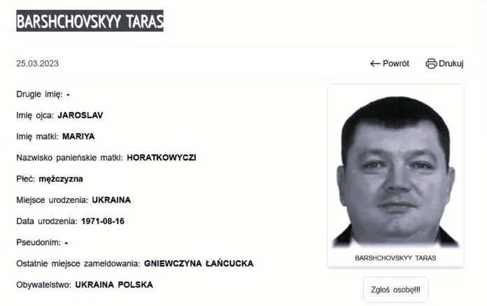 Ukraiński Biznesmen Oszust Taras Barszczowski Ukraiński Biznesmen Oszust Taras Barszczowski