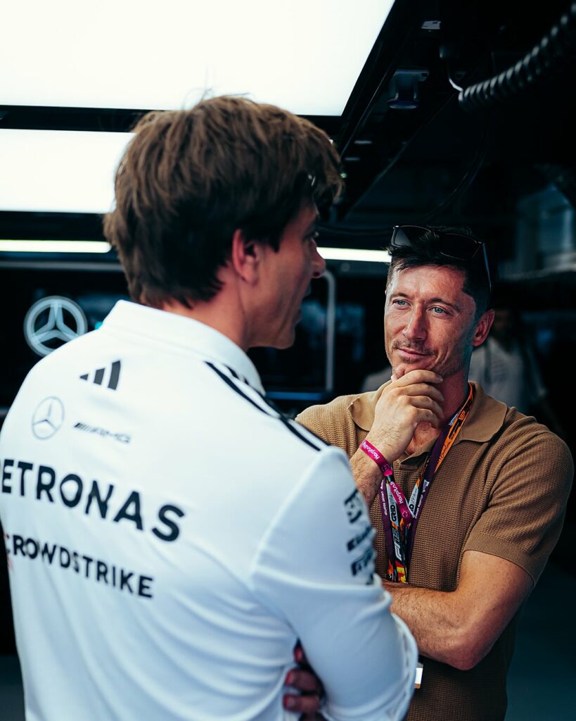 Robert I Toto fot. Facebook Mercedes-AMG Petronas F1 Team