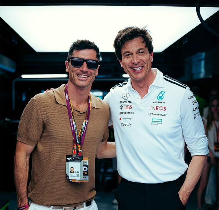 Robert I Toto fot. Facebook Mercedes-AMG Petronas F1 Team Robert I Toto fot. Facebook Mercedes-AMG Petronas F1 Team