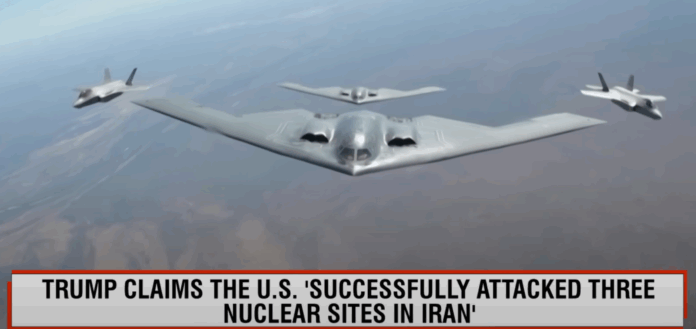 b-2 spirit stealth bomber 6 B-2 Spirit niszczy irańskie instalacje nuklearne bombami GBU-57 MOP