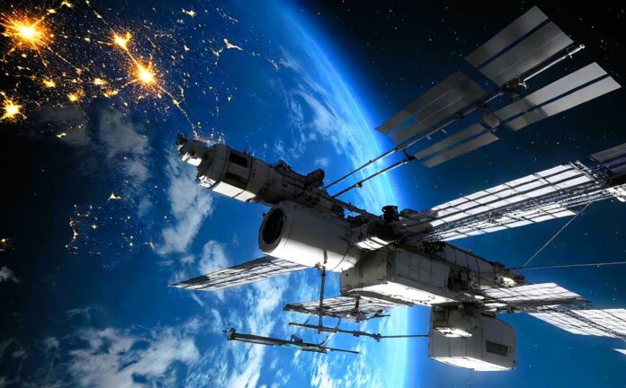 ukraiński dezerter na stacji orbitalnej ISS