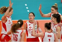 Polskie siatkarki w półfinale VNL 2025.