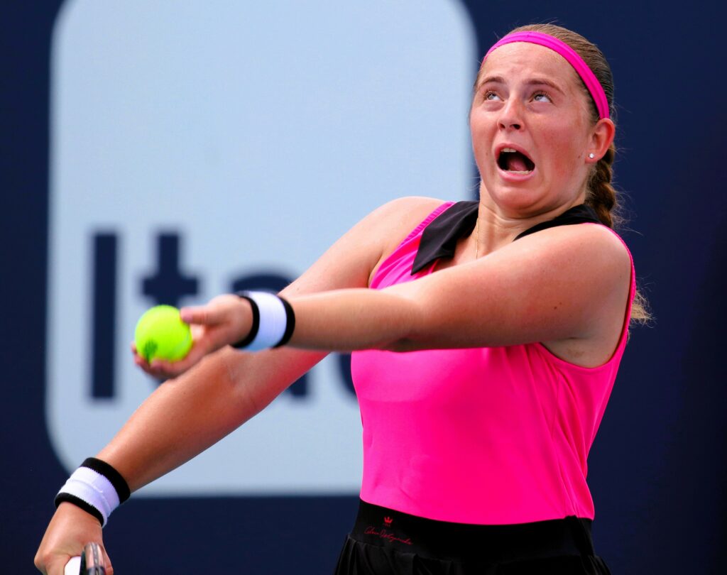 Awantura na korcie zamiast pożegnania US Open - Jelena Ostapenko