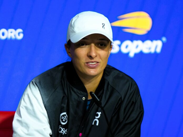 Idiotyczne pytanie na US Open Iga Świątek Idiotyczne pytanie na US Open Iga Świątek