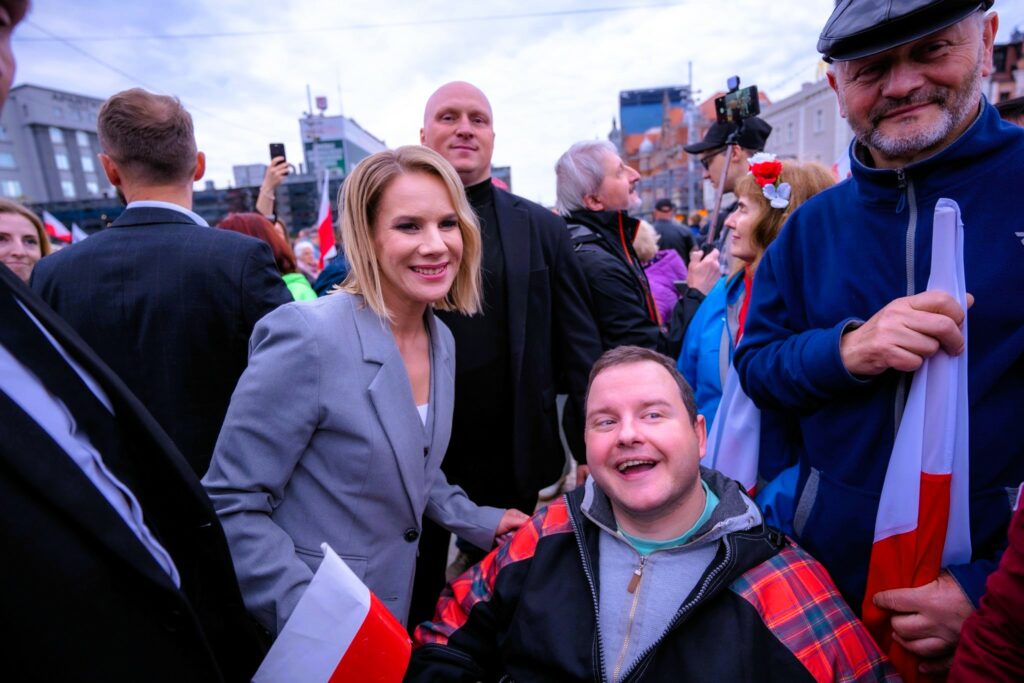 Marta Nawrocka - niepełnosprawni ją kochają