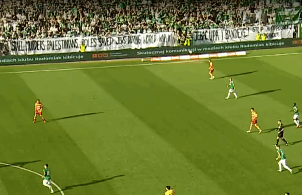 Ostra odpowiedź polskich kibiców dla Macabi Hajfa i Ukraińców