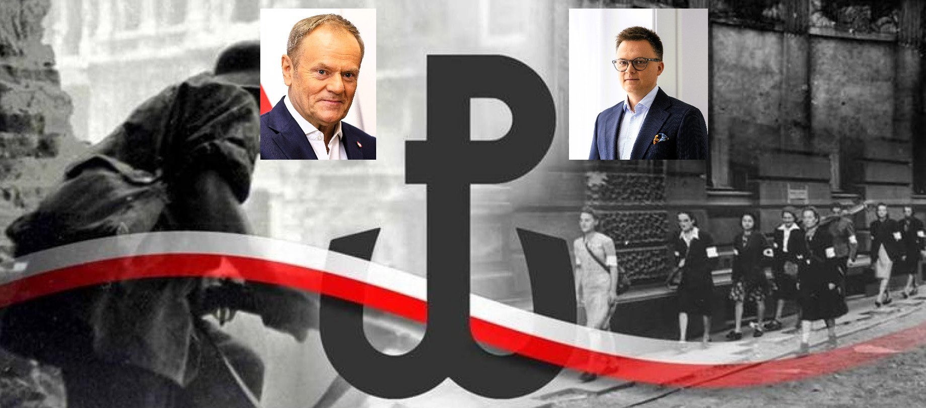 Tusk i Hołownia przepadli razem – Nieobecność Premiera i Marszałka w Rocznicę Powstania