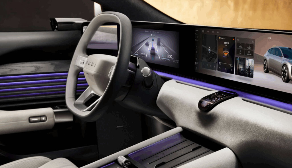 AUDI E5 Sportback wnętrze