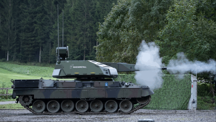 Zabezpieczanie Nieba Ukrainy - Niemiecki Skyranger 35