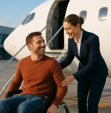 Święta w chmurach. Jak osoby z niepełnosprawnościami mogą polecieć samolotem z pełnym wsparciem na każdym etapie podróży?