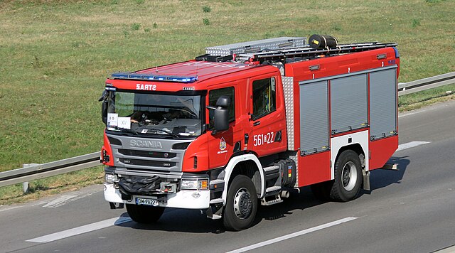 Pożar na parterze i szybka reakcja służb