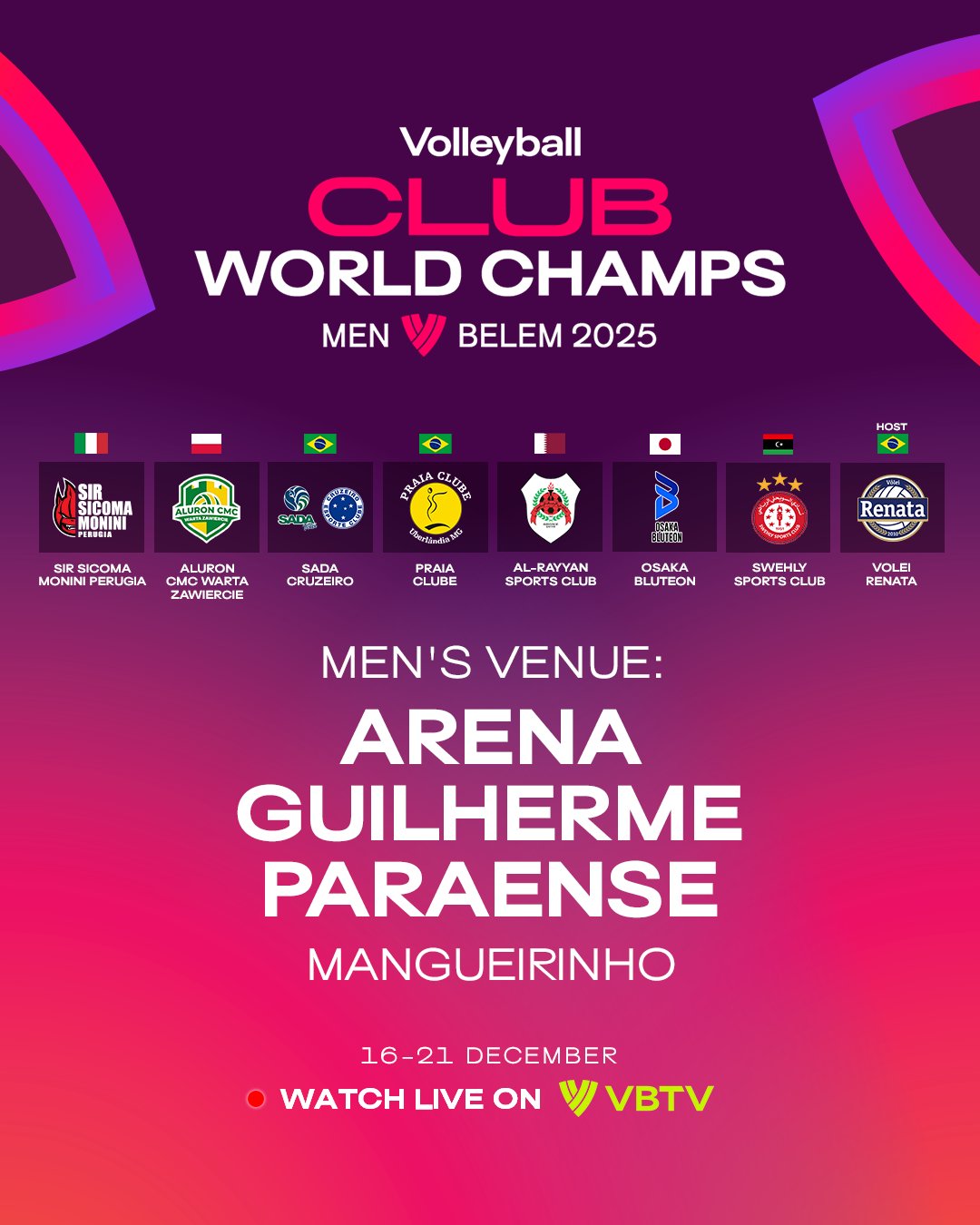 Warta Zawiercie wśród najlepszych Klubowe Mistrzostwa Świata siatkarzy 2025